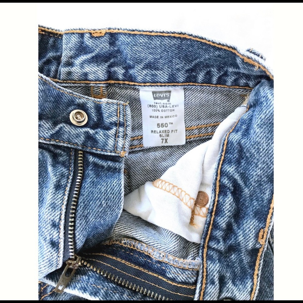 rare vintage boys 550 loose skater jeans